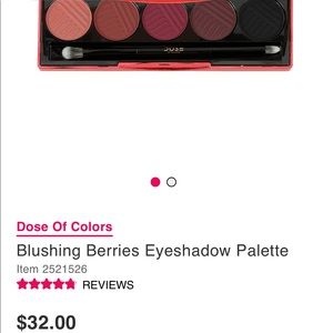 Dose of Colors Blushing Berries: Eyeshadow Palette
